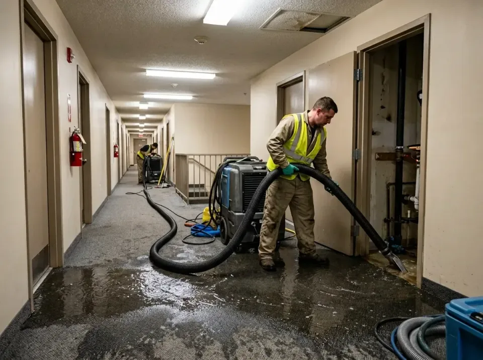 multi-unit-apartment-hallway-f-005 — frequently asked questions, Emergency Burst Pipe Water Extraction & Removal in Sea Clif…